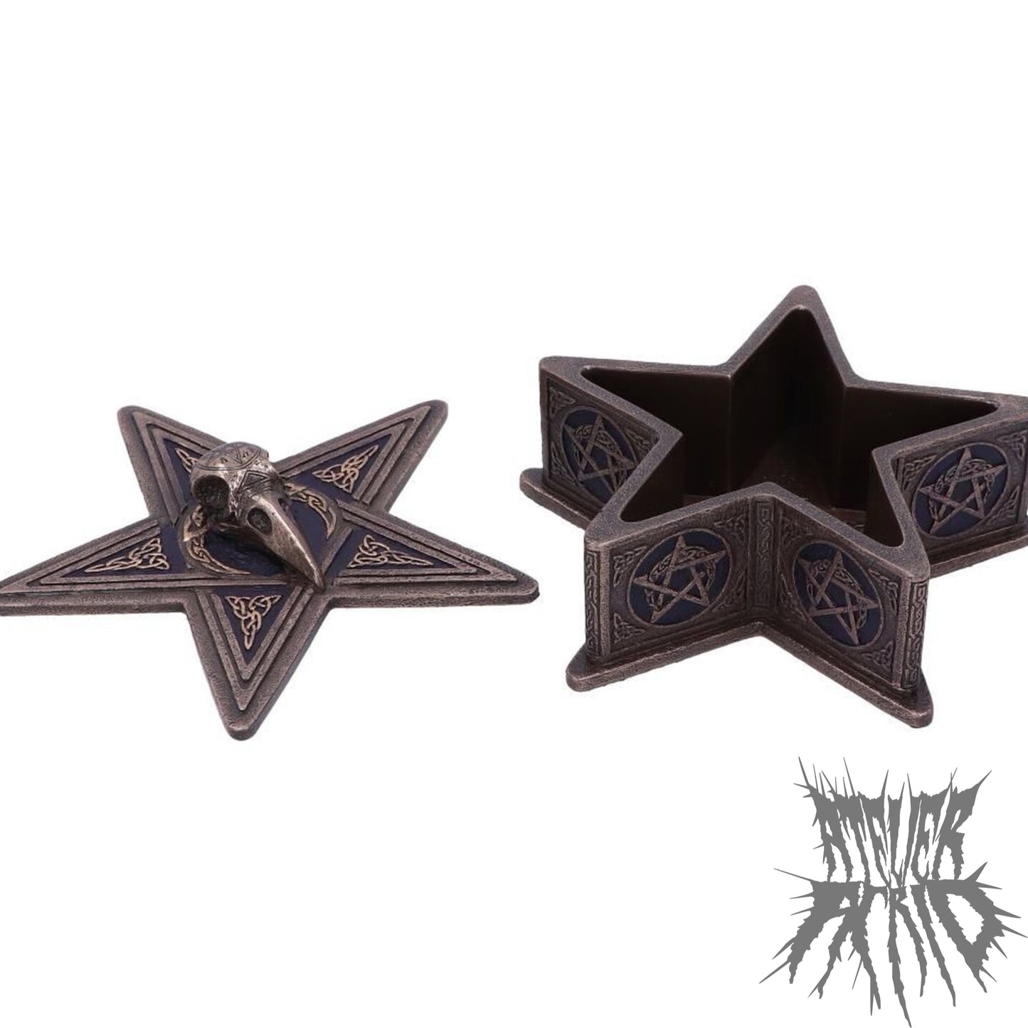 Nemesis Now Pentagram Raven Box 16.5cm