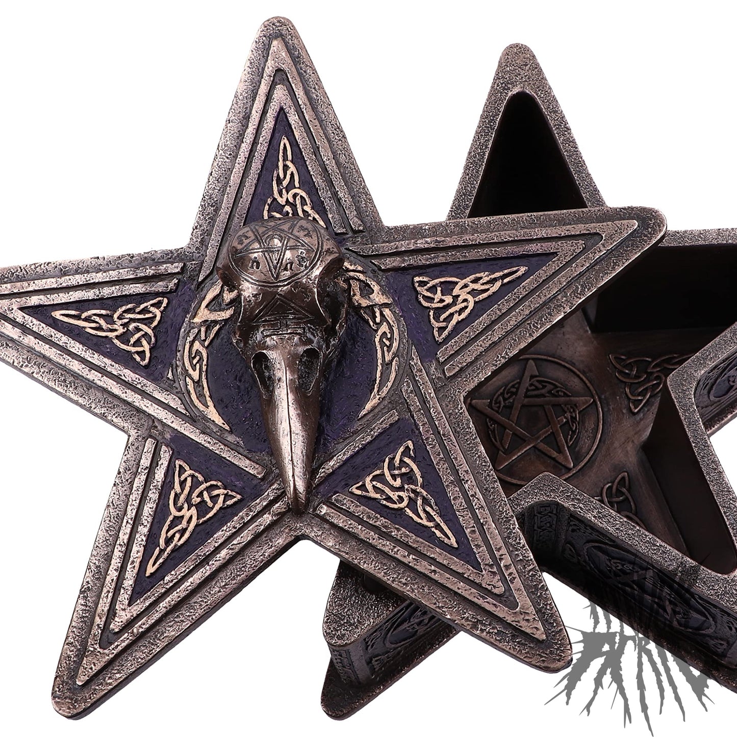 Nemesis Now Pentagram Raven Box 16.5cm