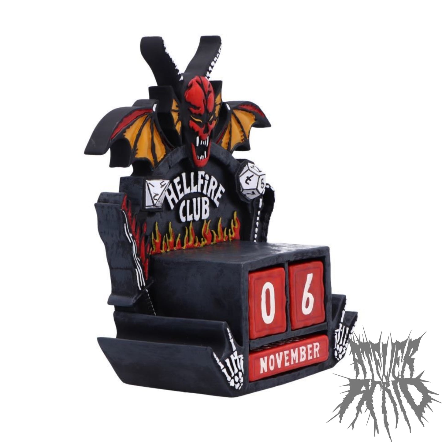 Stranger Things Hellfire Club Perpetual Calendar