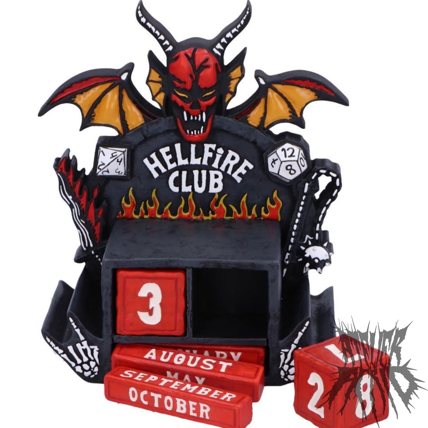 Stranger Things Hellfire Club Perpetual Calendar