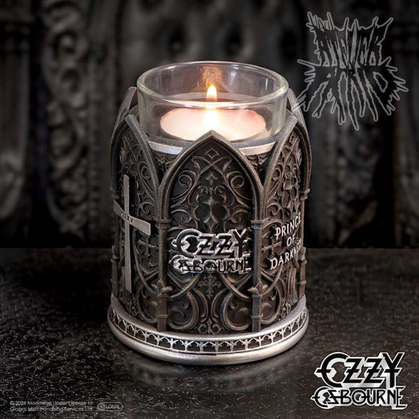 Ozzy Osbourne Prince of Darkness Tea Light Holder 9.2cm