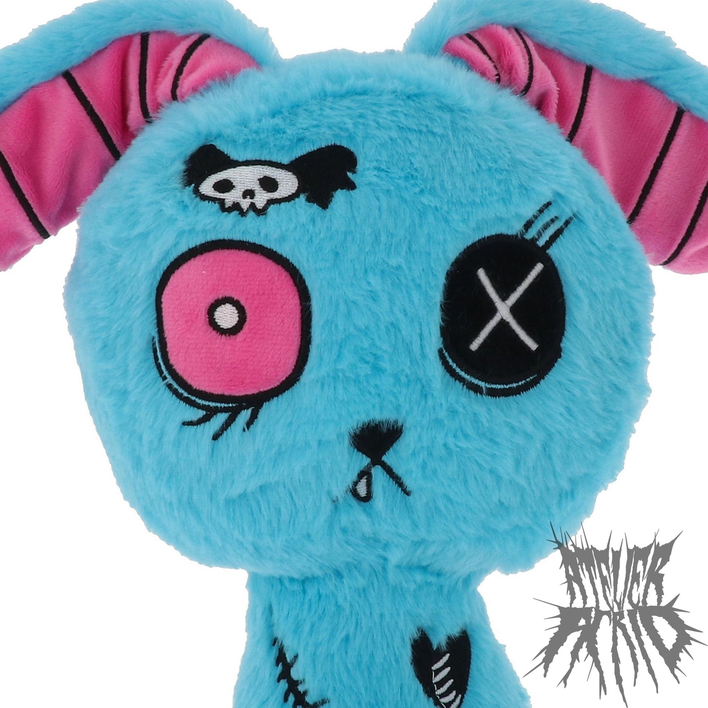 Numb Bunny - Gus Fink Plush (Blue & Hot Pink)