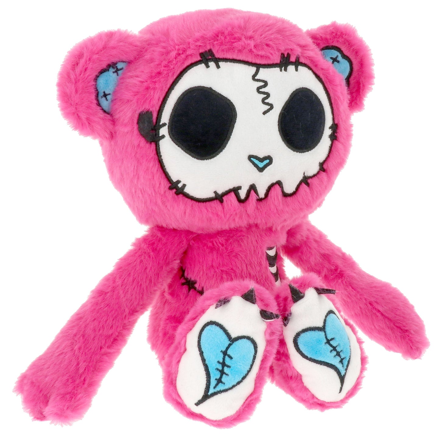 Grim The Stitch Bear - Gus Fink Gooli Plush (Pink)