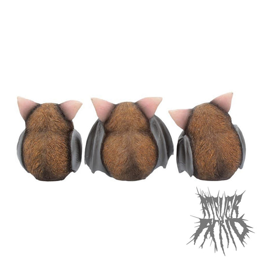 Nemesis Now Three Wise Bats Figurines 8.5cm