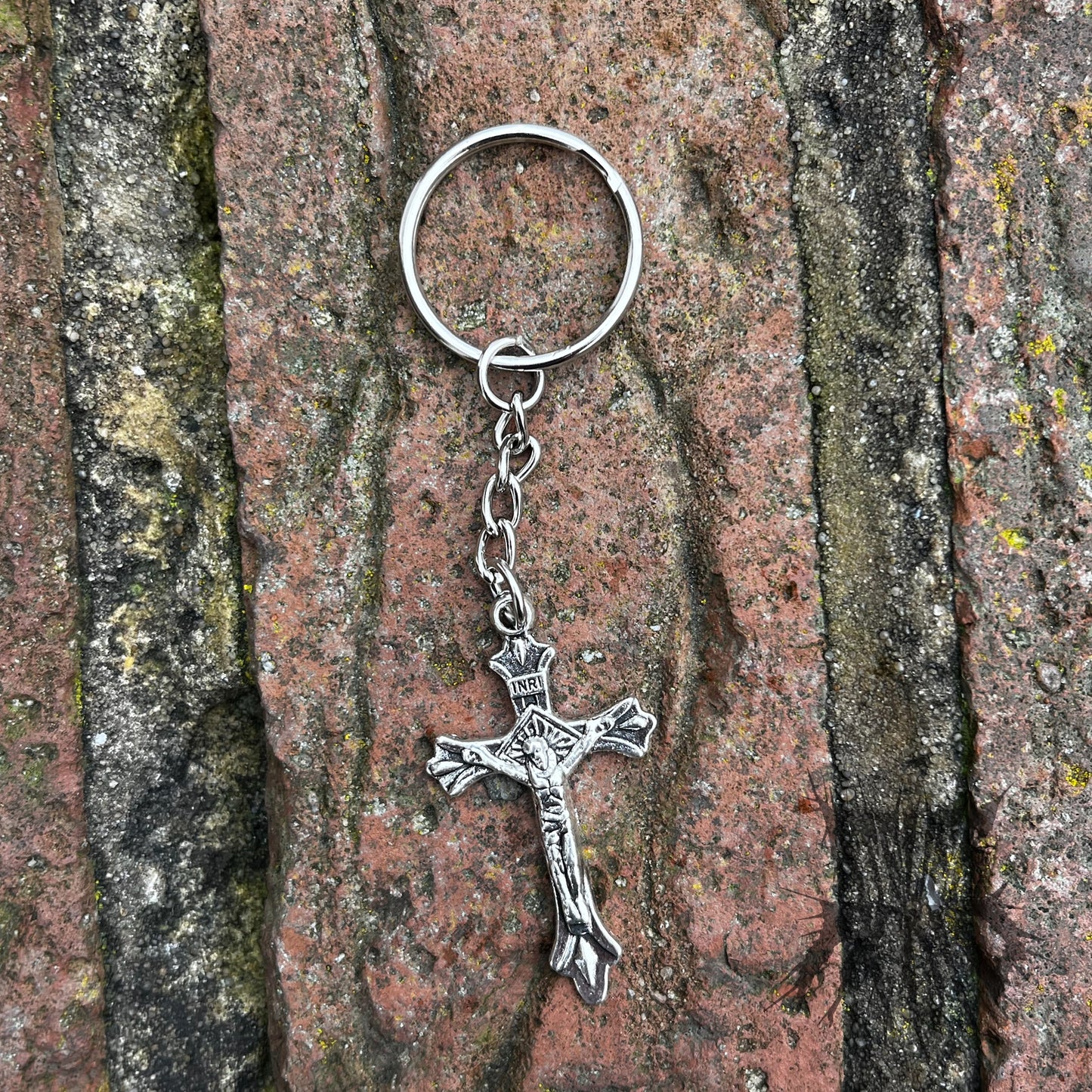 The Crucifix Keyring-  Christian Keyring