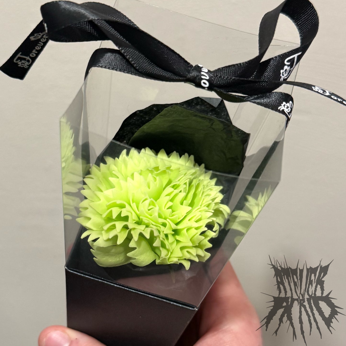Luxury Green Carnation - LGBT Gift - Single Green Soap Carnation