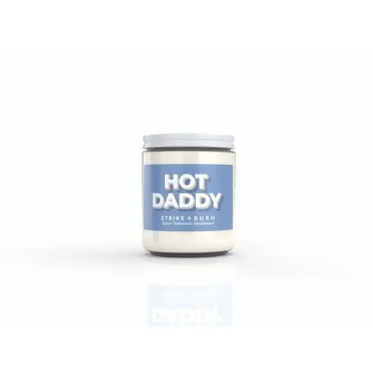 Strike & Burn Hot Daddy Spice, Teakwood, and Sandalwood Candle