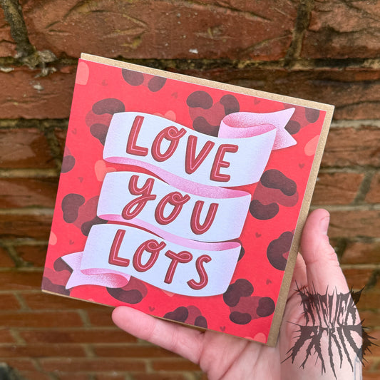 Love You Lots Card by Helena Hartell