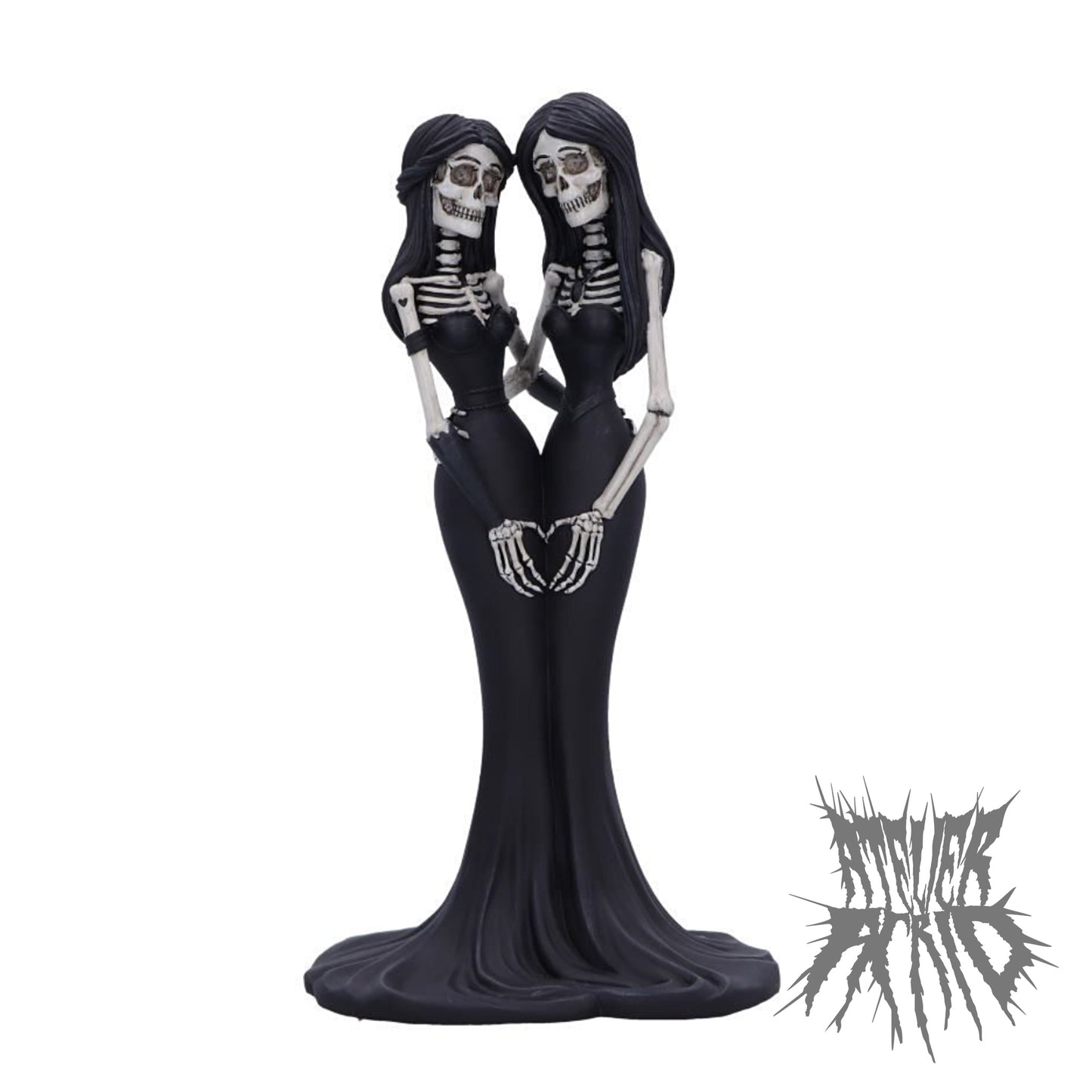Eternal Sisters Gothic Skeletons Figurine