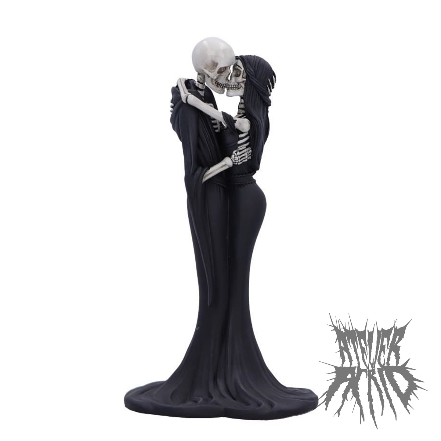Eternal Kiss Gothic Skeletons Figurine