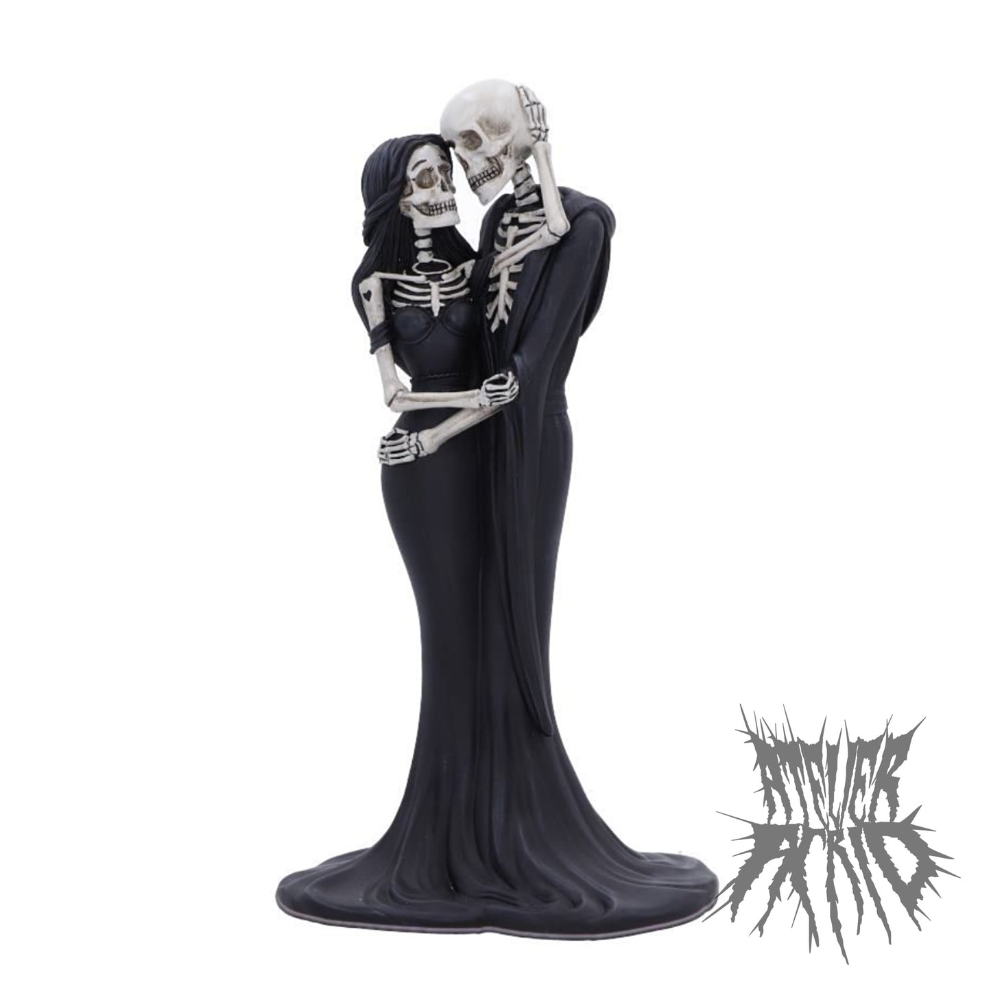 Eternal Embrace Gothic Skeletons Figurine