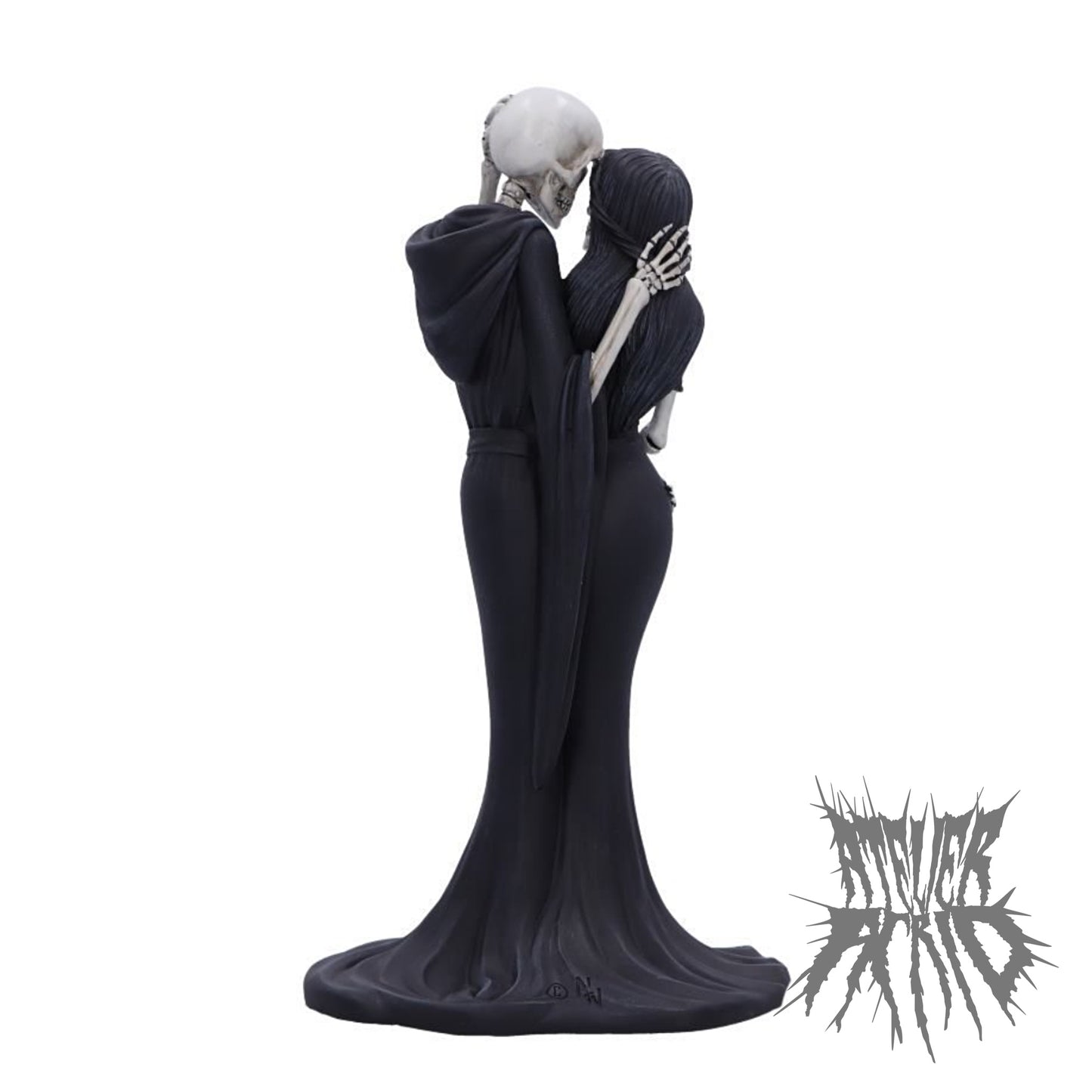 Eternal Embrace Gothic Skeletons Figurine