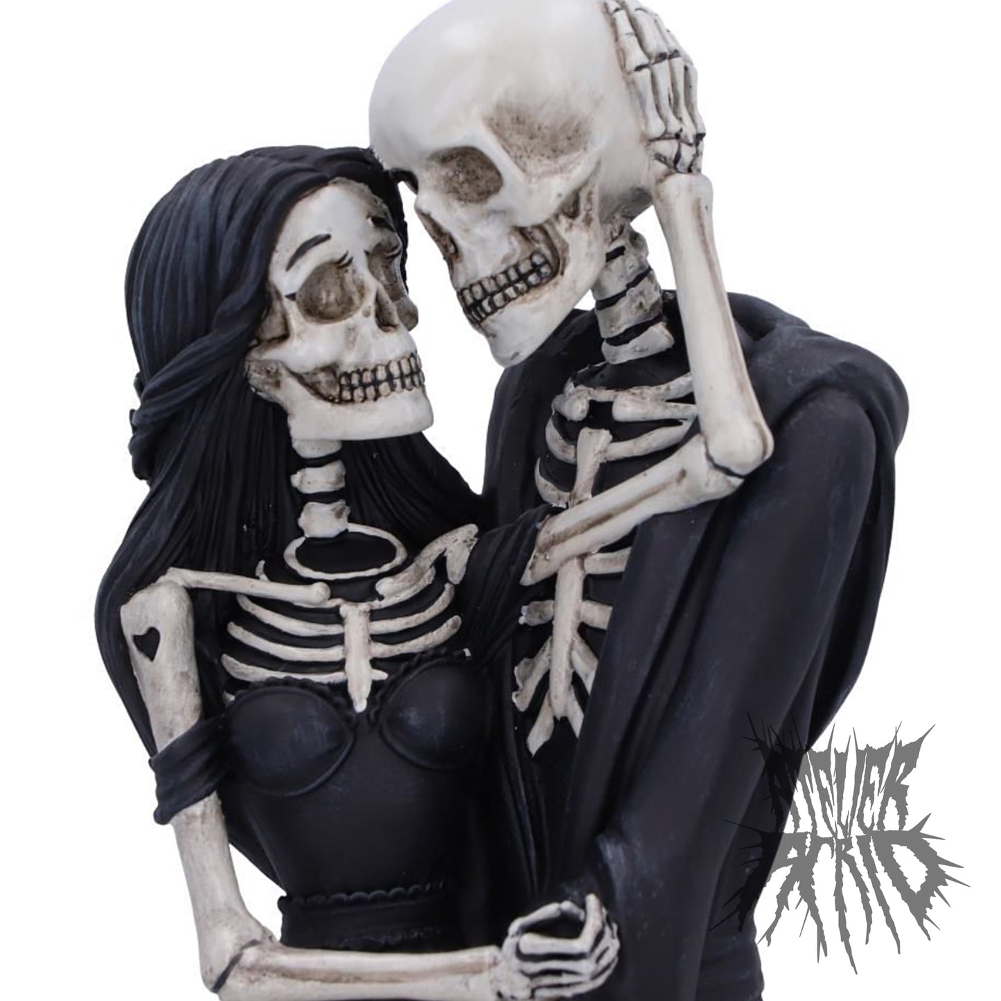 Eternal Embrace Gothic Skeletons Figurine