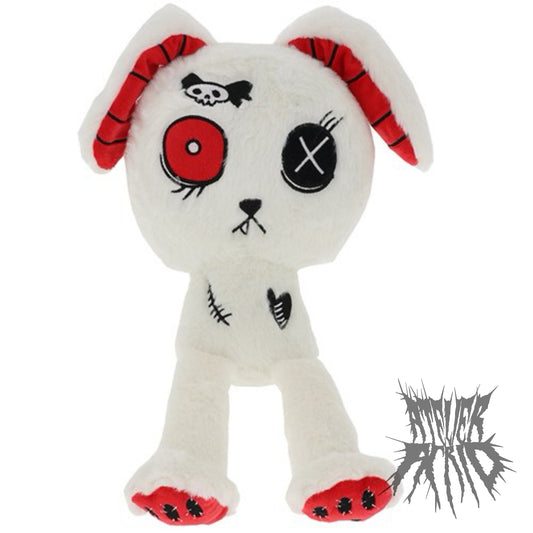 Numb Bunny - Gus Fink Plush (white & Red)
