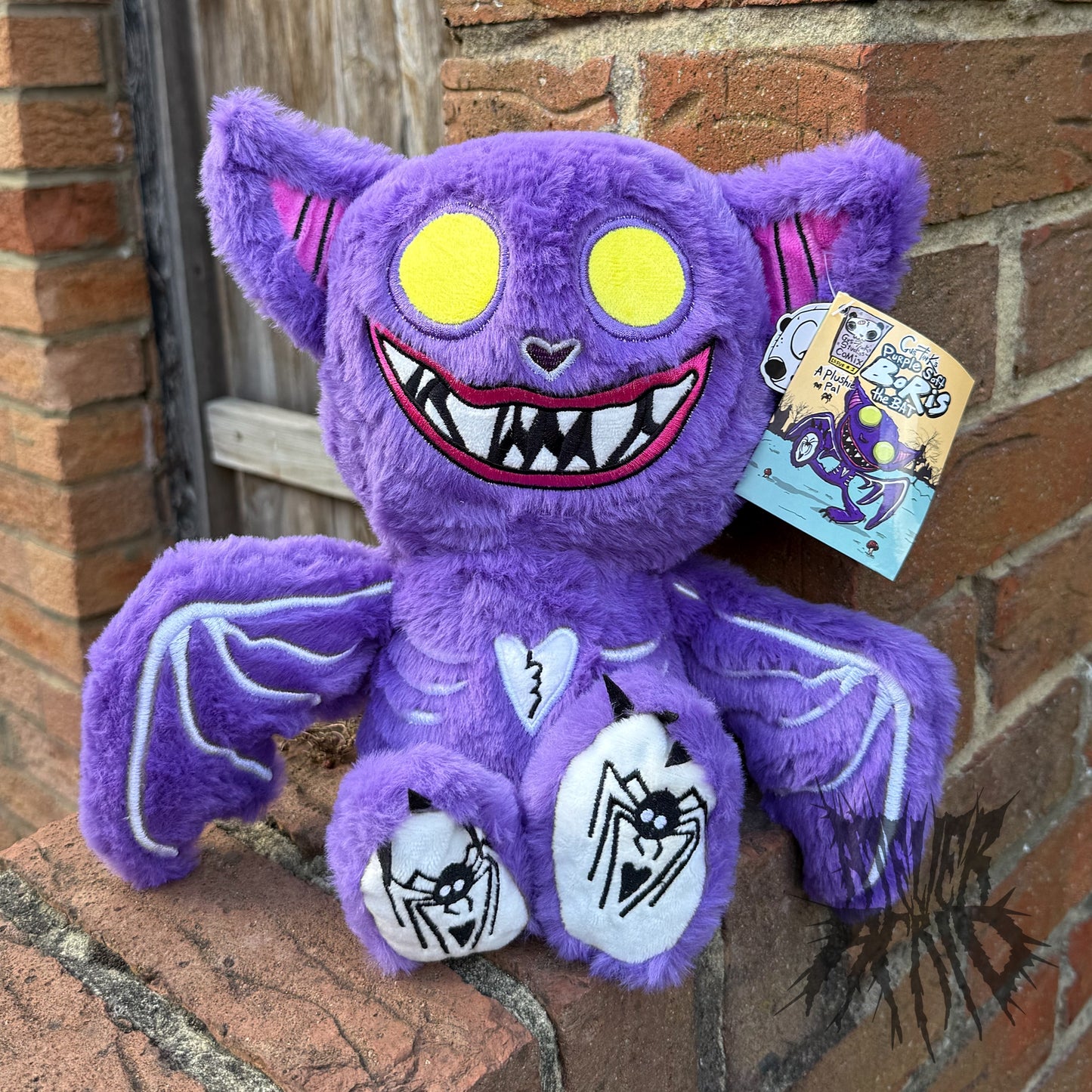 Boris The Bat - Gus Fink Gooli Plush (Purple)