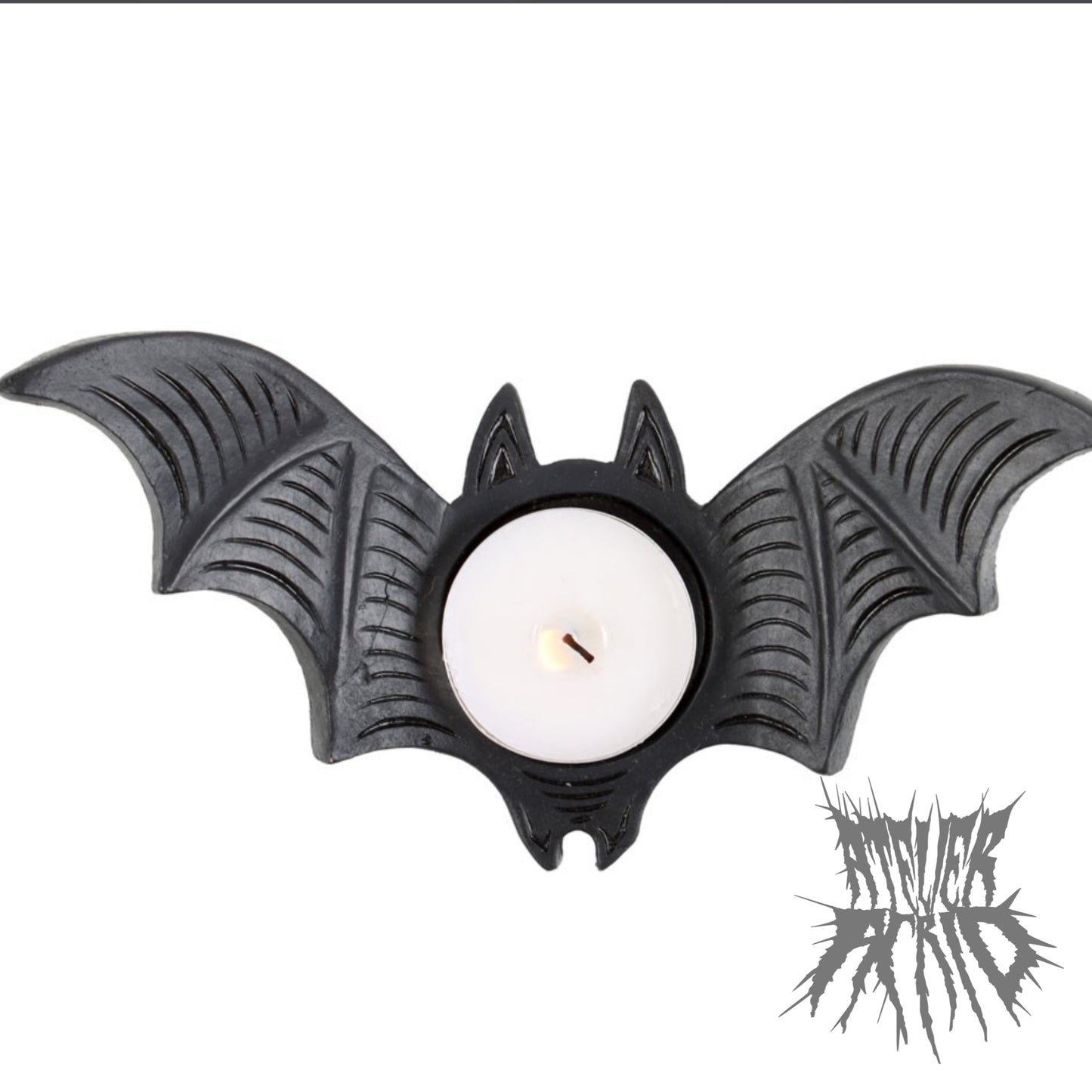 Bat Resin Tealight Candle Holder