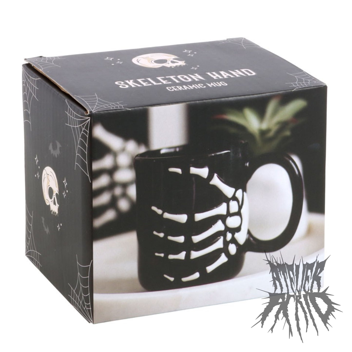 Skeleton Hand Ceramic Mug