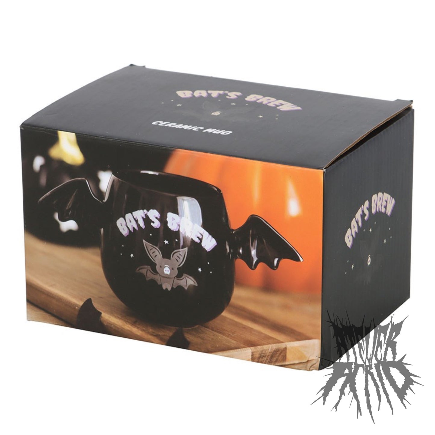 Bat's Brew Bat Wing Ceramic Mug