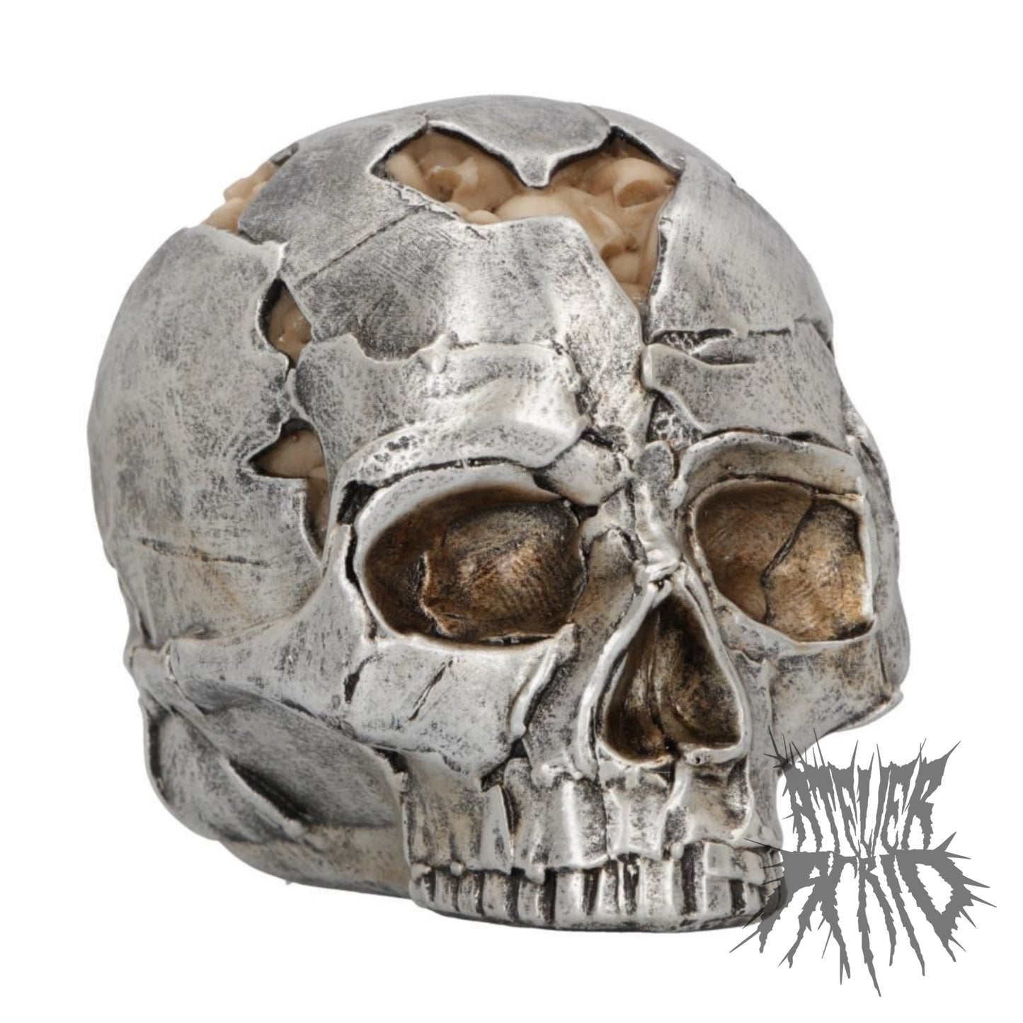 Fracture Skull Ornament 11cm