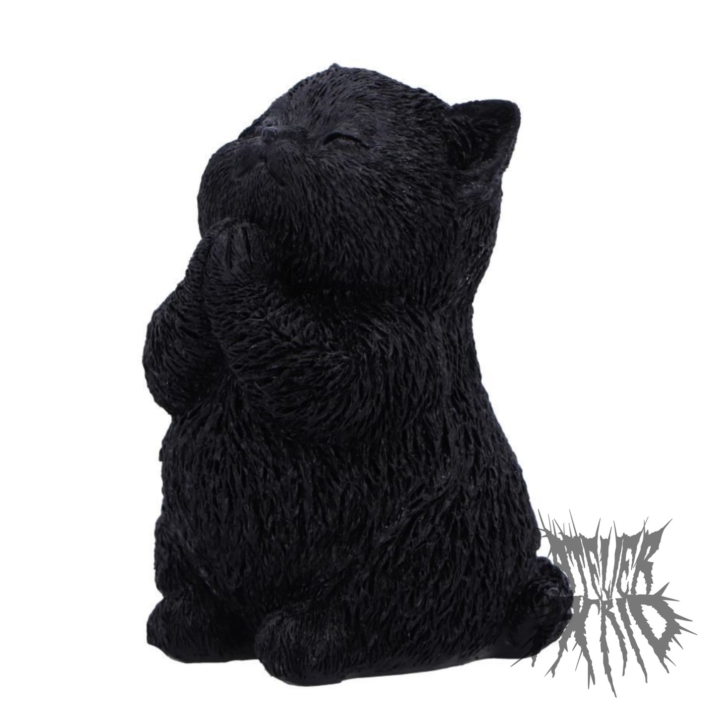 Whisker Wish Black Cat Figurine