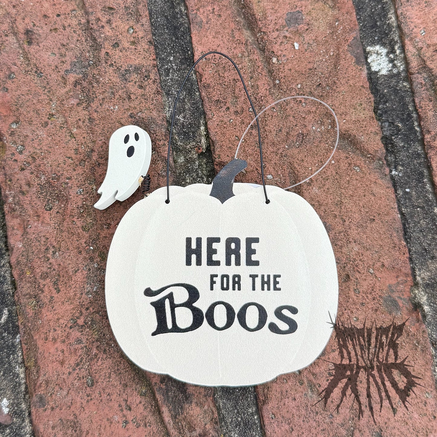 1x Mini Pumpkin Sign