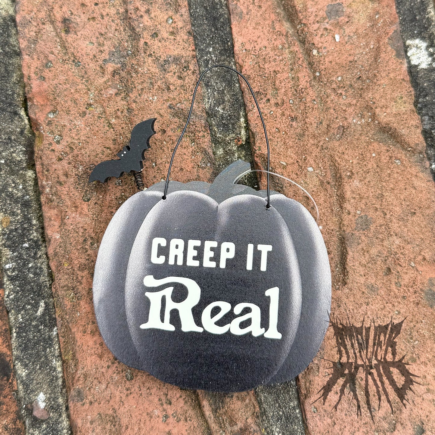 1x Mini Pumpkin Sign