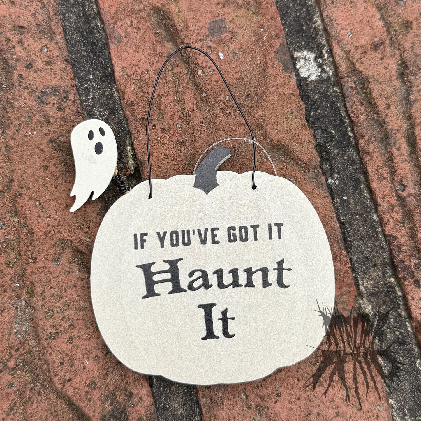 1x Mini Pumpkin Sign