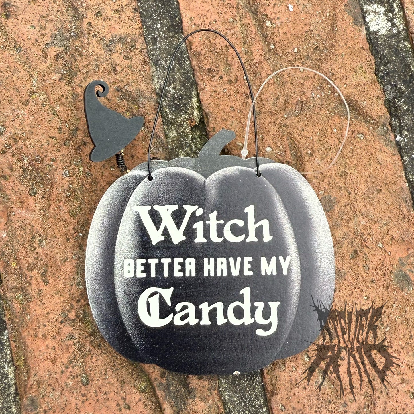 1x Mini Pumpkin Sign