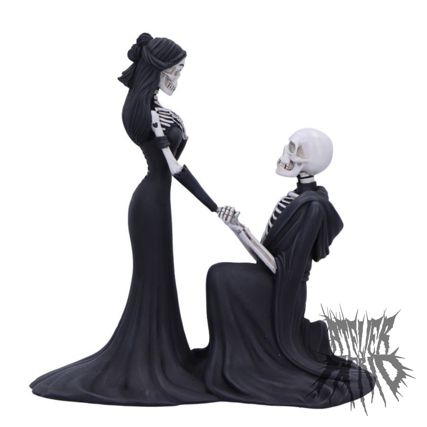 Eternal Proposal Skeleton Figurine 19cm By Nemesis Now