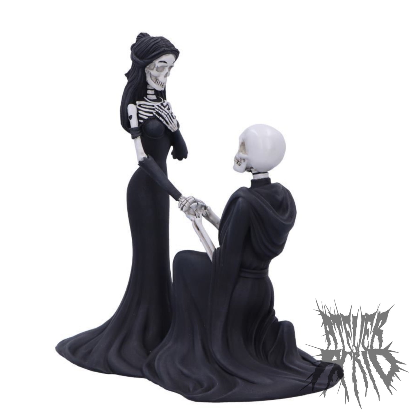 Eternal Proposal Skeleton Figurine 19cm By Nemesis Now