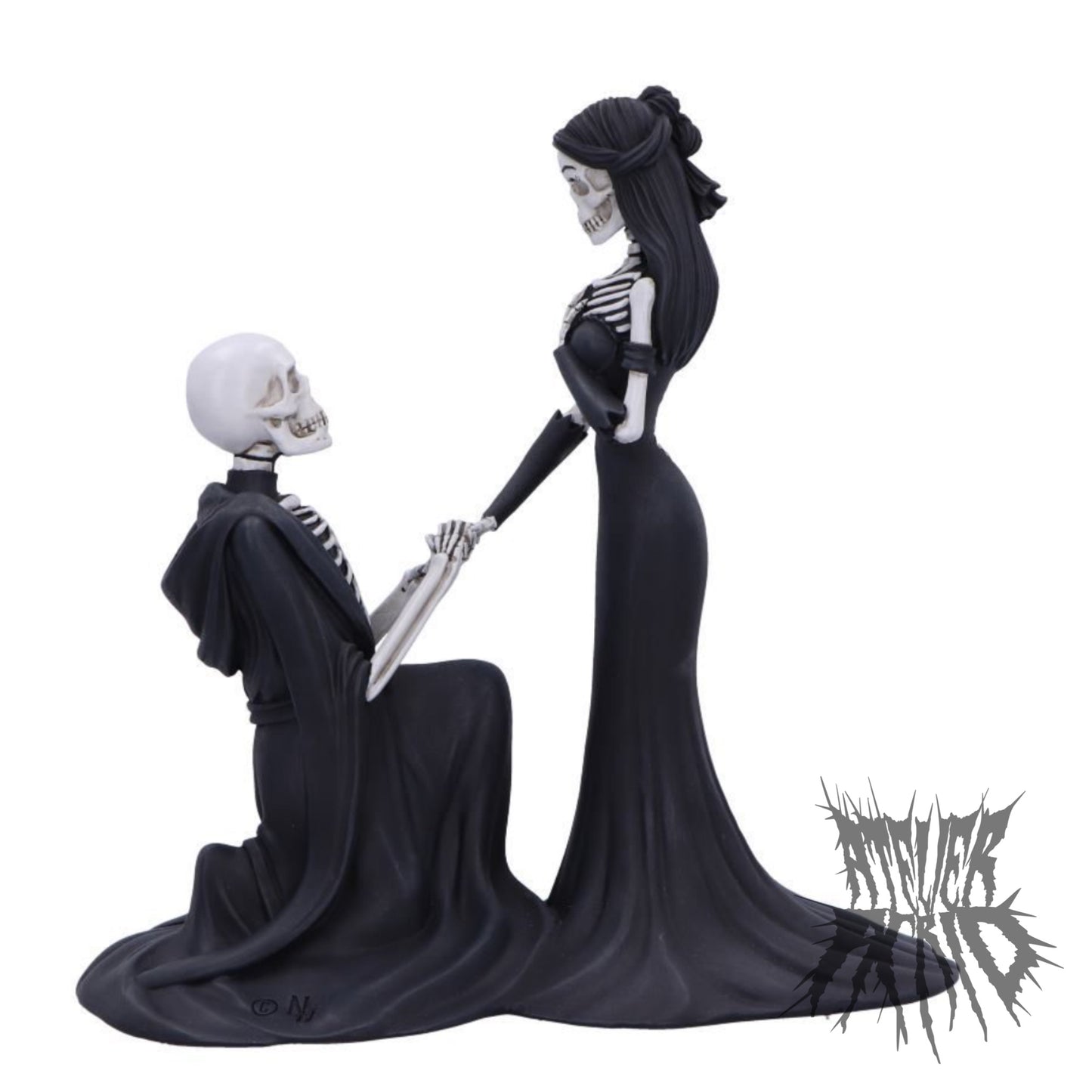 Eternal Proposal Skeleton Figurine 19cm By Nemesis Now
