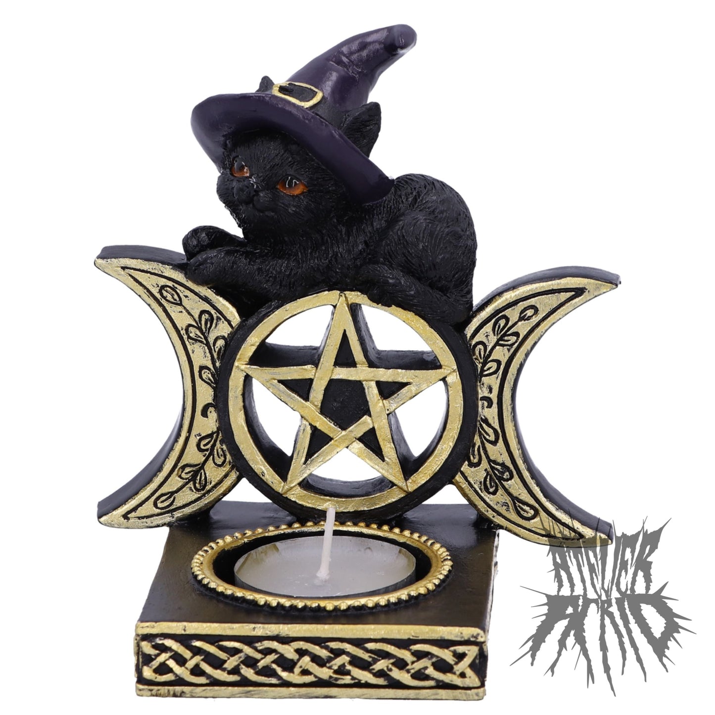 Black Magic Tea Light Holder 11.2cm