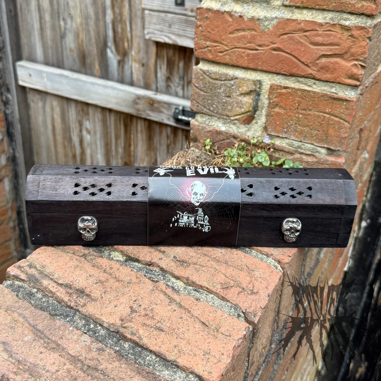 Go Away Evil incense box set