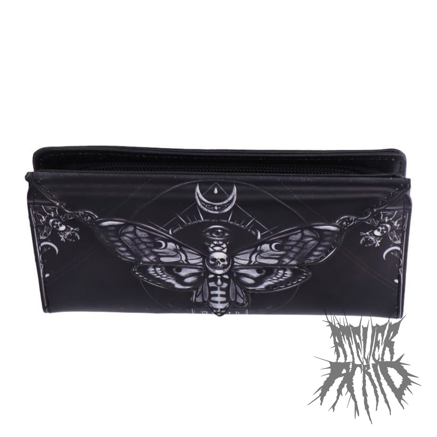 Death’s Head Moth Embossed Purse