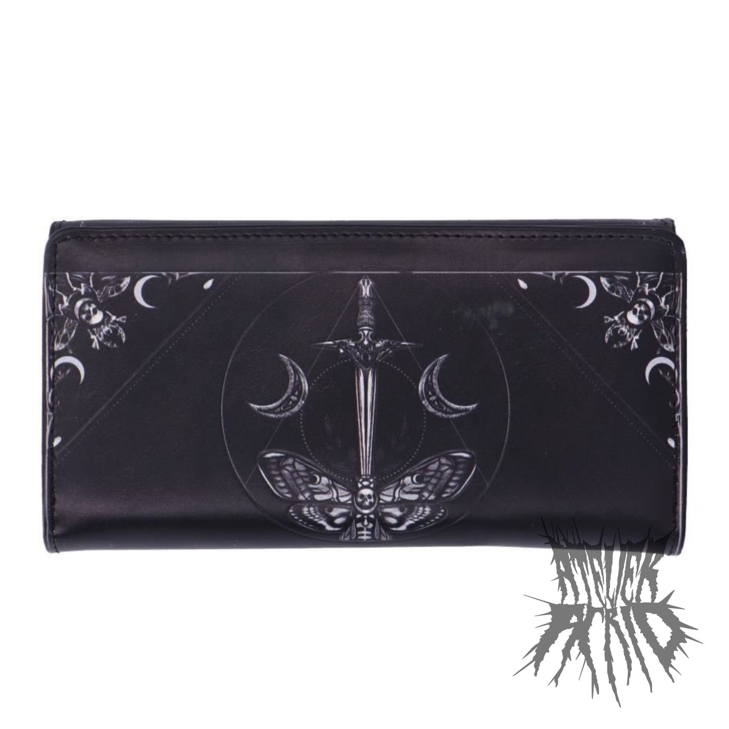 Death’s Head Moth Embossed Purse