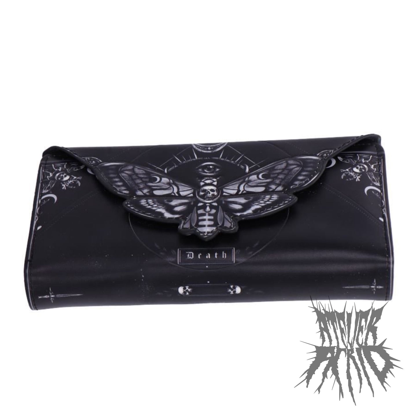 Death’s Head Moth Embossed Purse