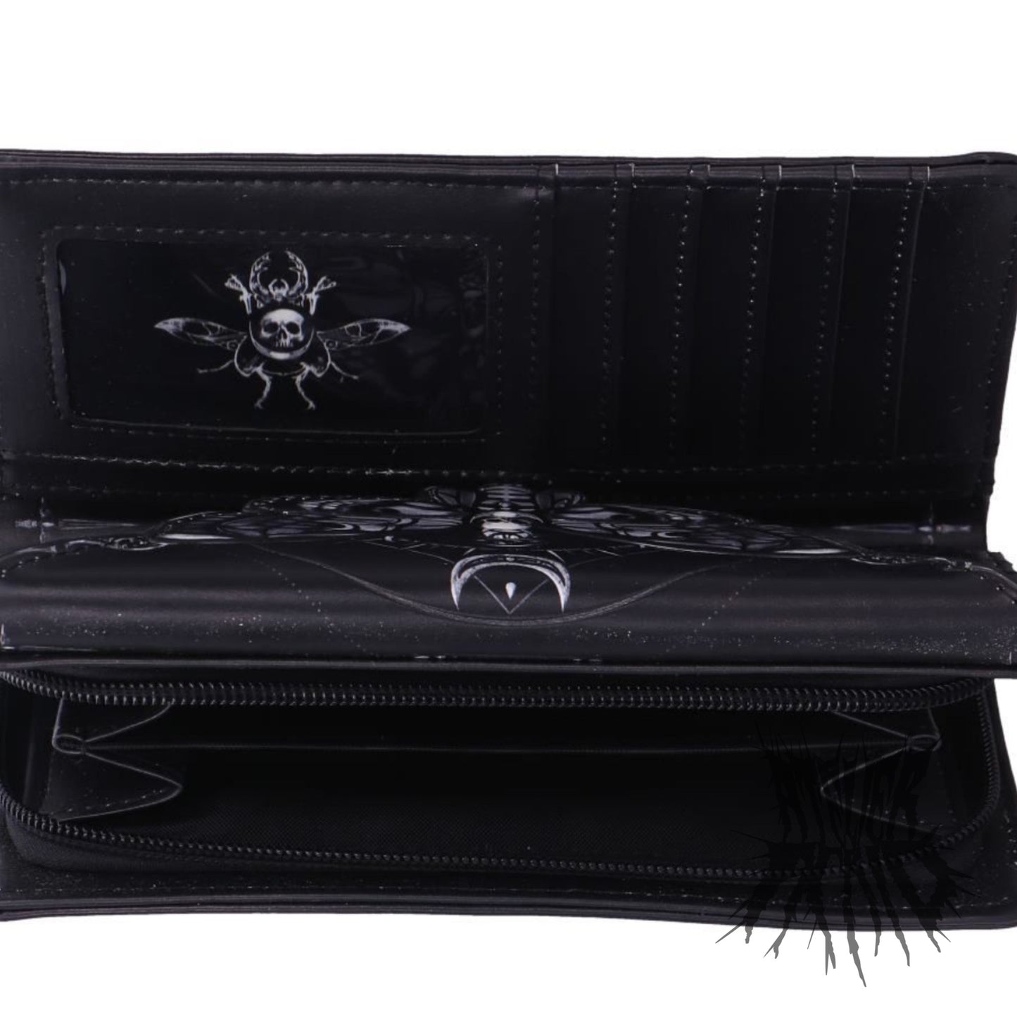 Death’s Head Moth Embossed Purse