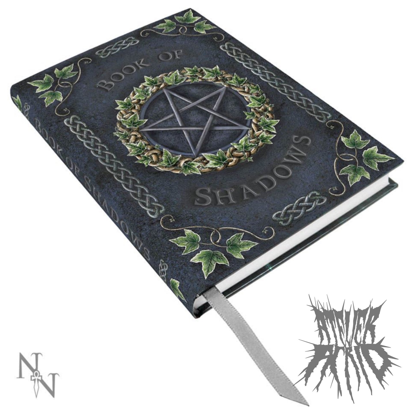 Embossed Book of Shadows Ivy Notebook 17cm
