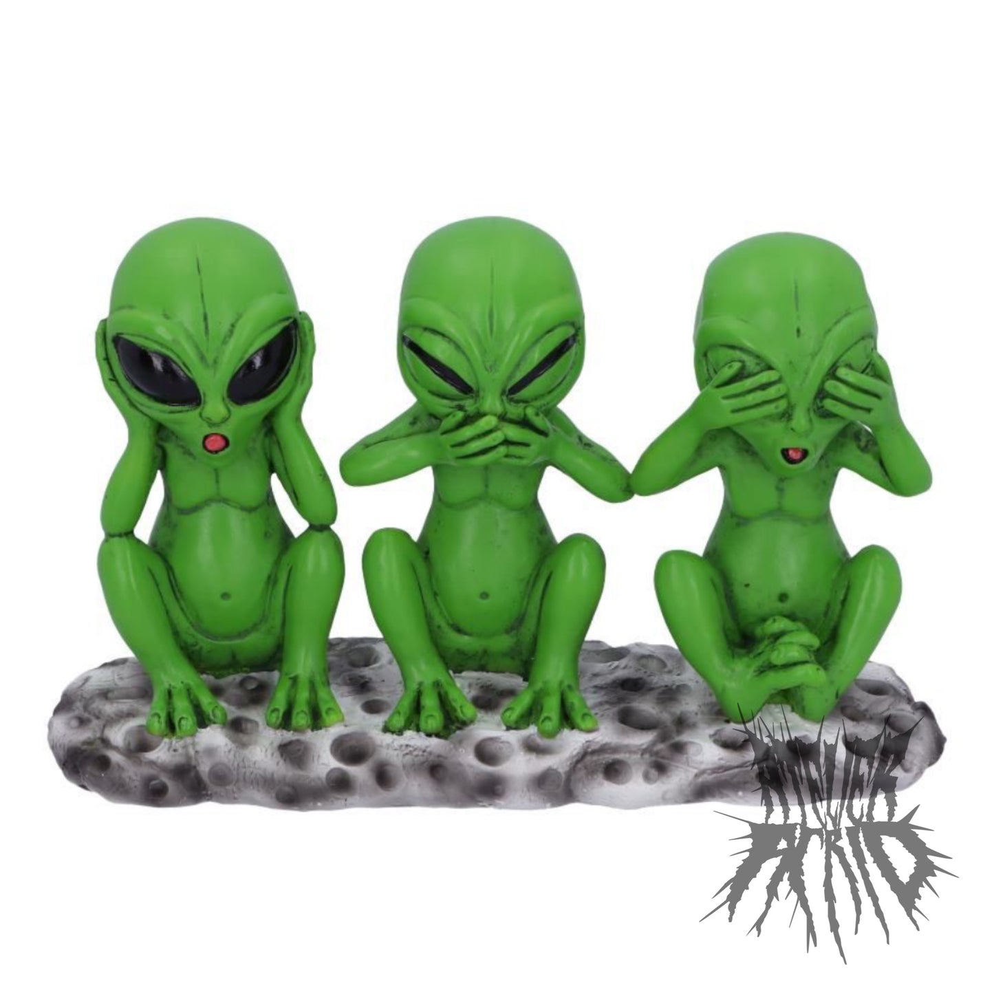 Three Wise Martians 16cm