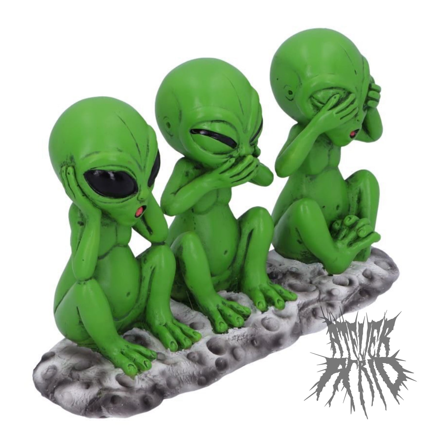 Three Wise Martians 16cm