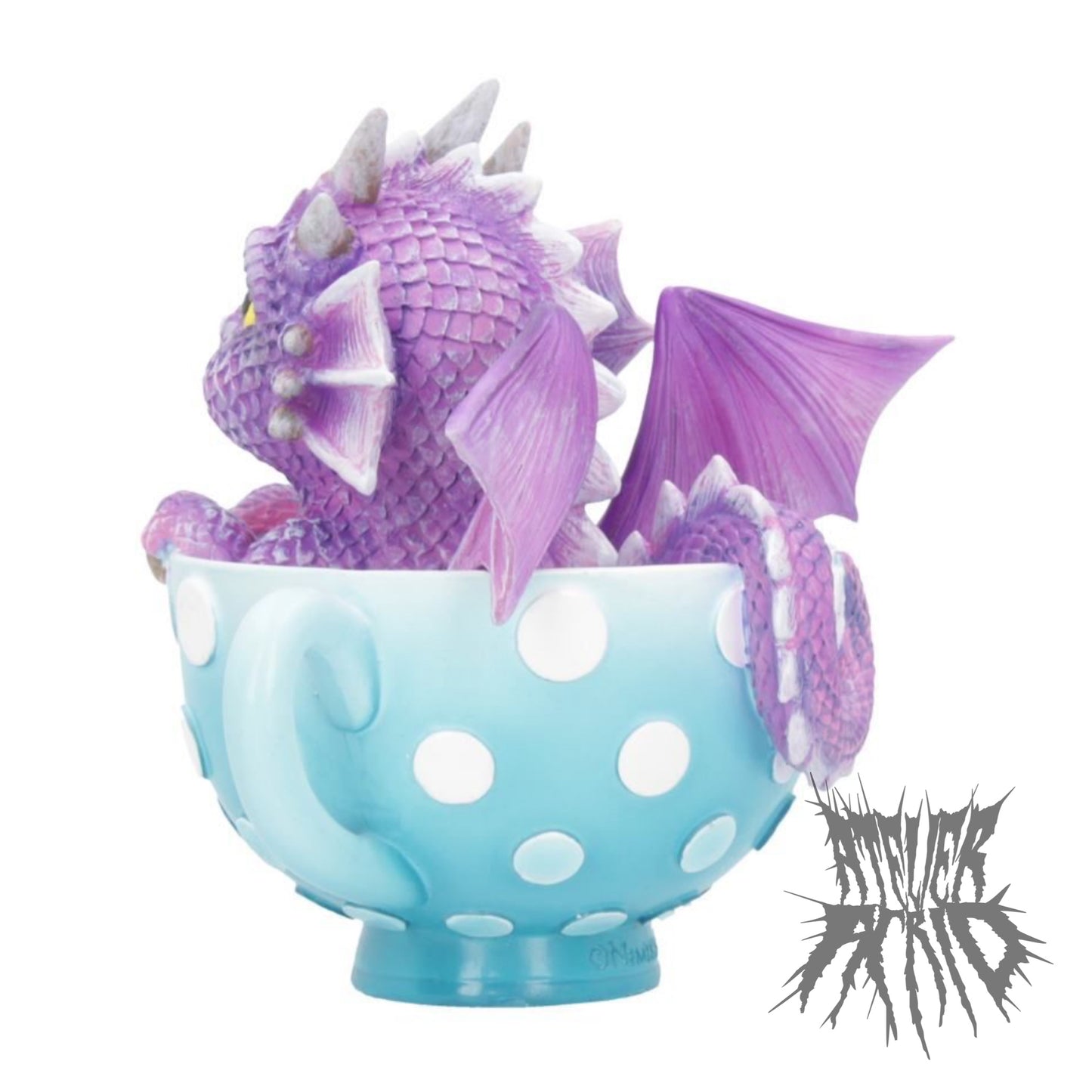 Cutieling by Nemesis Now. Cute Dragon in a Teacup figurine