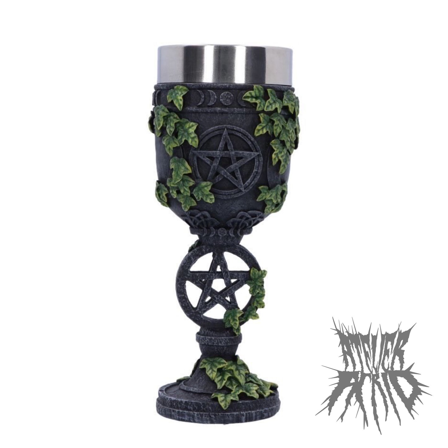 Aged Pentagram Goblet 19.5cm