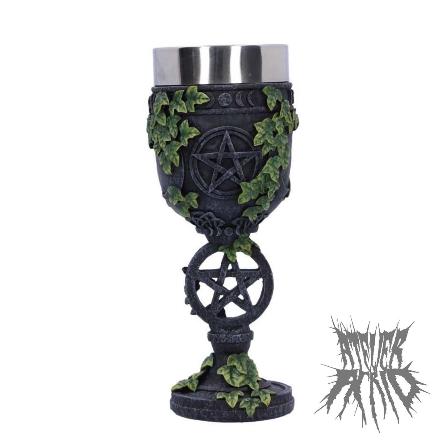 Aged Pentagram Goblet 19.5cm