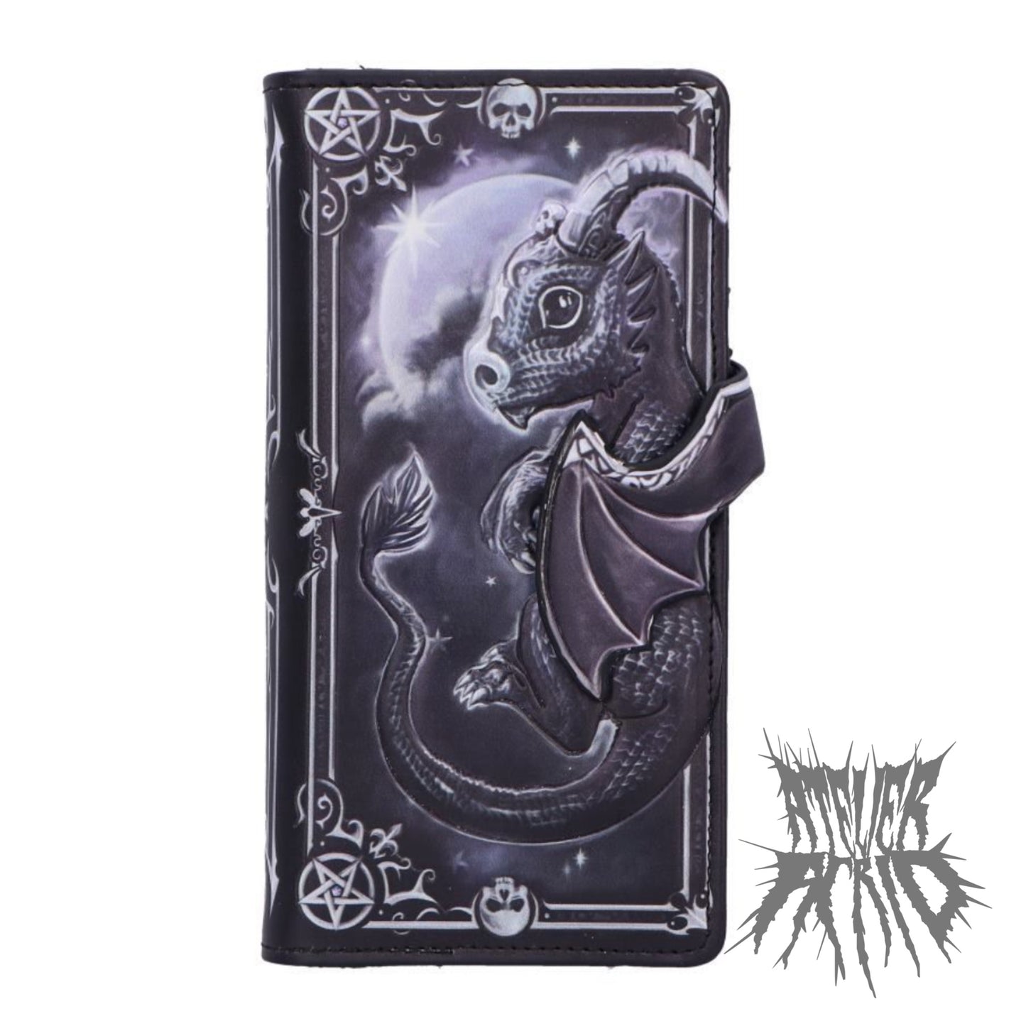 Moon of Lucifly Embossed Purse - Cult Cuties by Nemesis Now