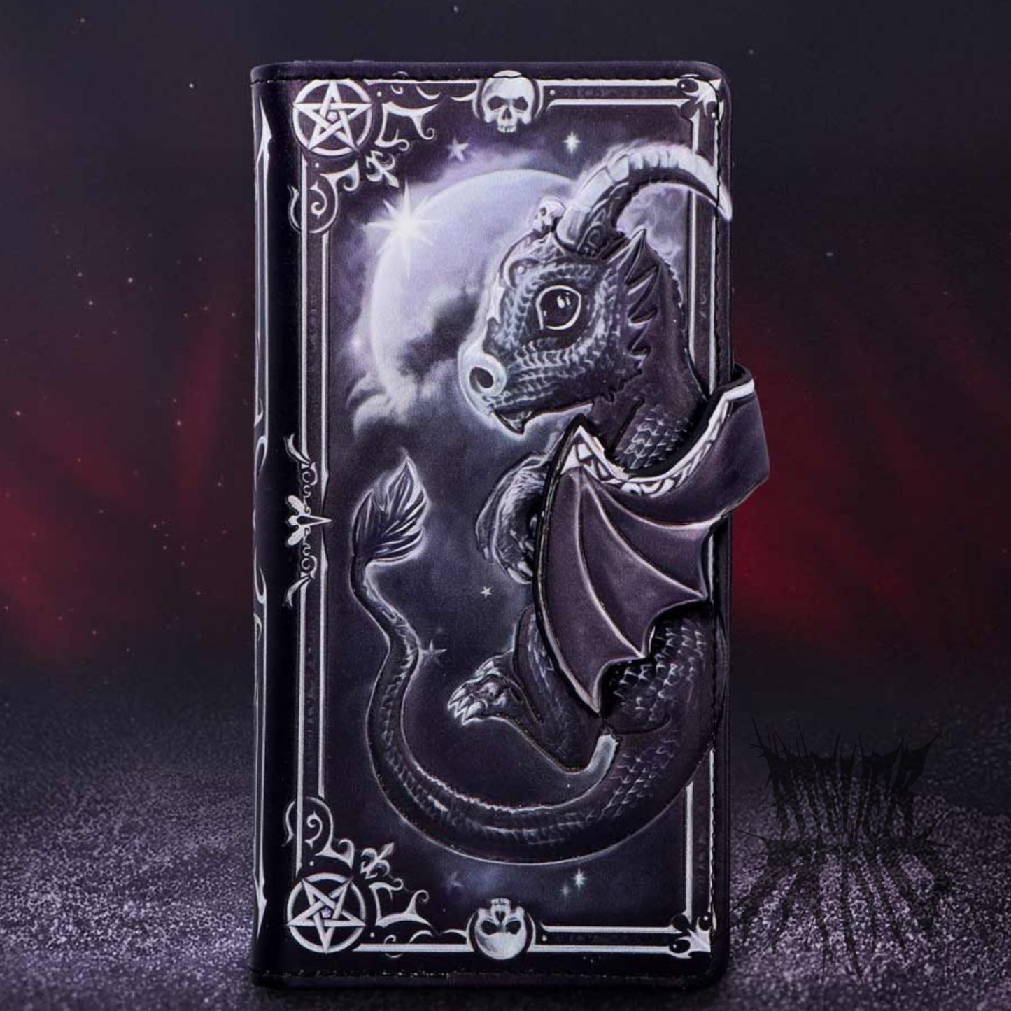 Moon of Lucifly Embossed Purse - Cult Cuties by Nemesis Now