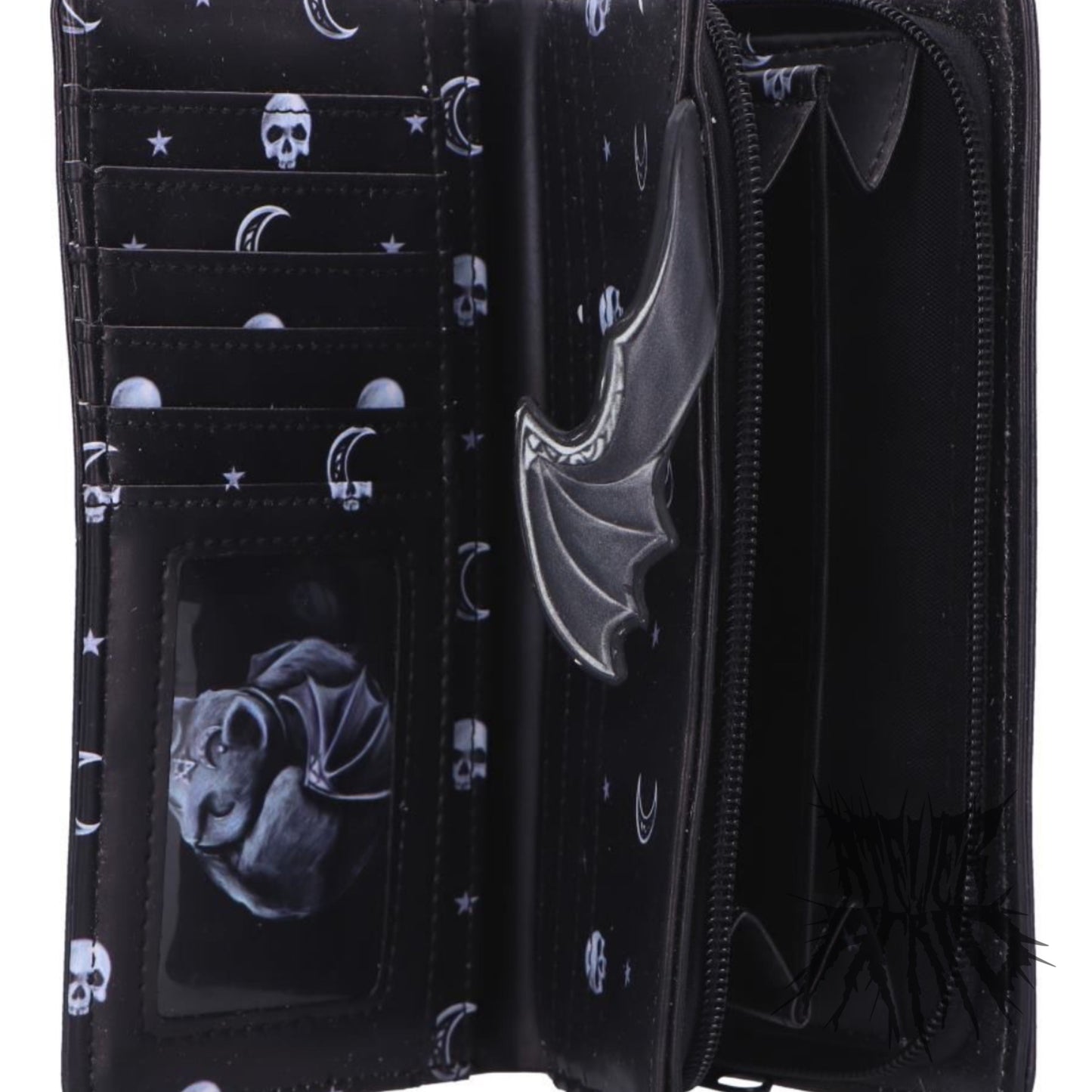 Moon of Malpuss Embossed Purse - Cult Cuties by Nemesis Now