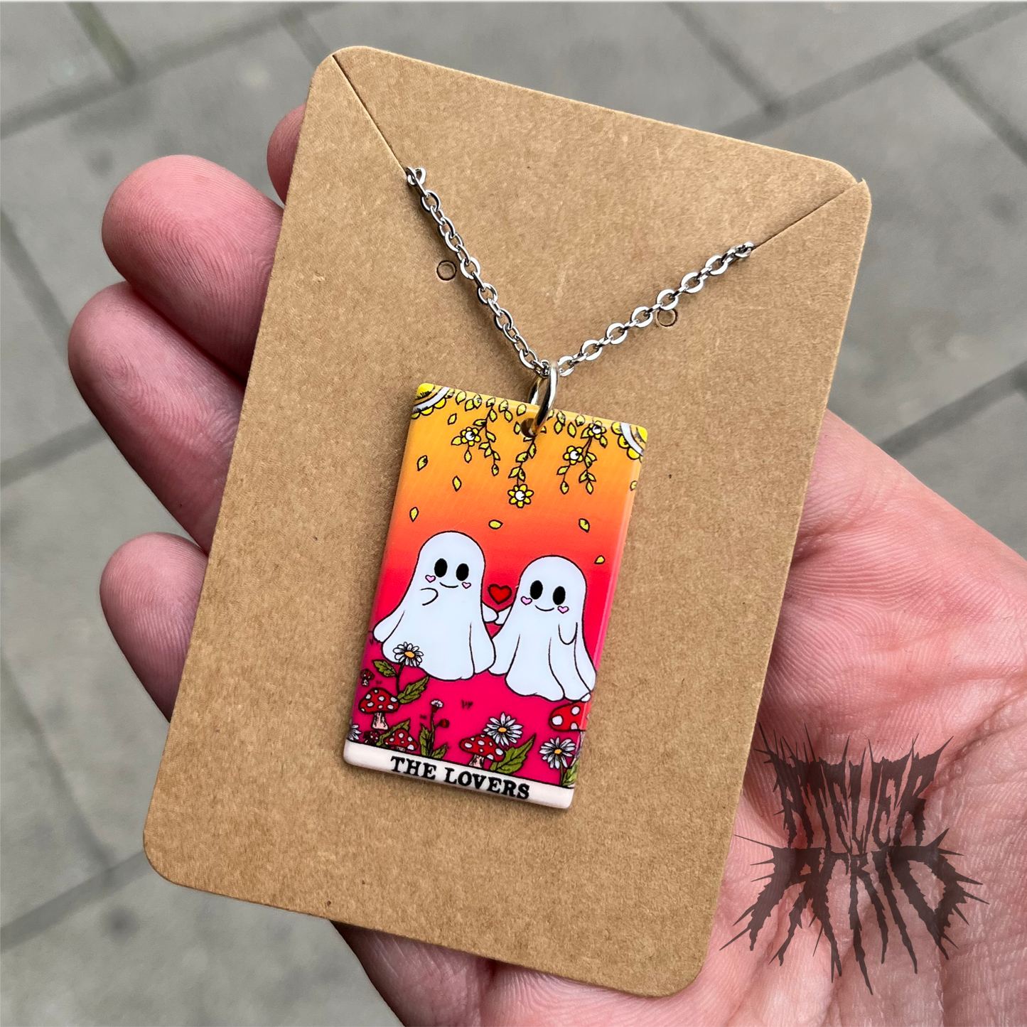 The Ghost Tarot Necklace