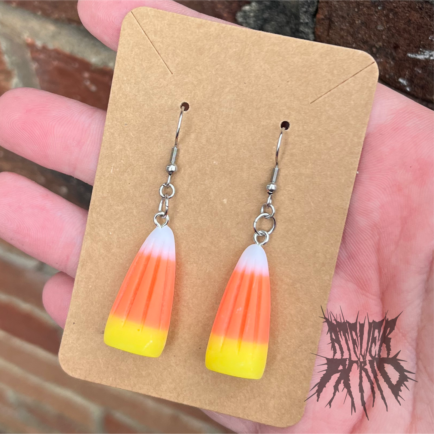 The Candy Corn Earrings