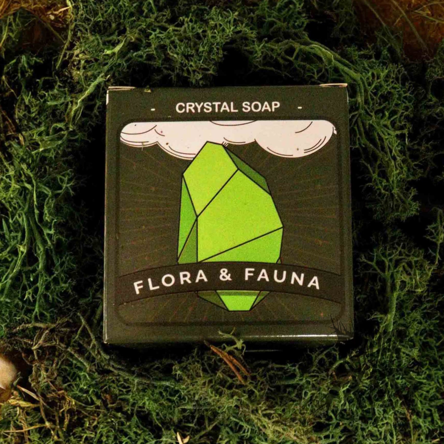 Crystal Elemental Soap - Earth. Surprise Crystal Soap