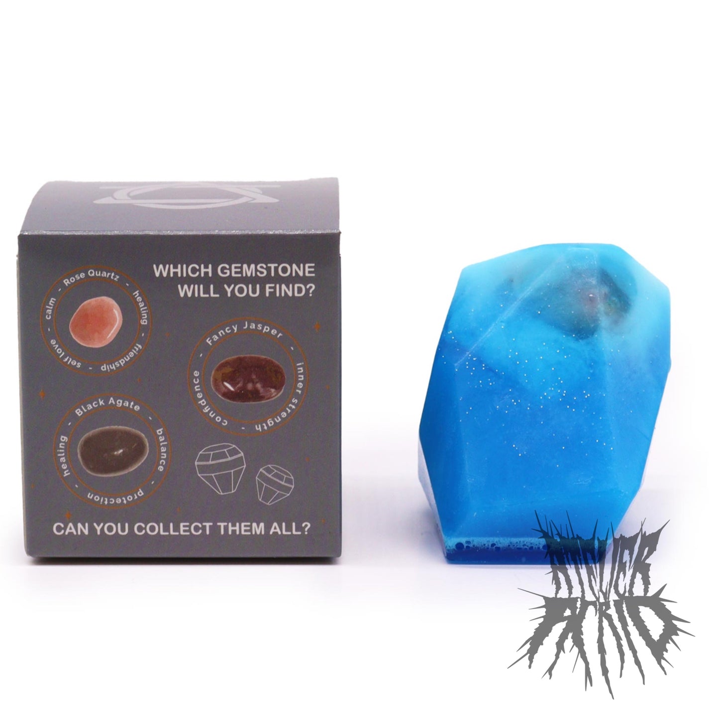 Crystal Elemental Soap - Water. Surprise Crystal Soap